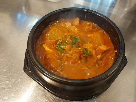 김치찌개 메뉴 사진(네이버)