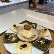 노릇노릇 절편구이&콩스크림 메뉴 사진(네이버)