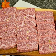 1++한우 살치살 메뉴 사진(네이버)