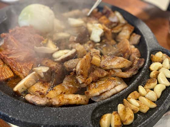 삼겹살 메뉴 사진(네이버)