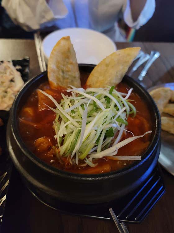 차돌떡볶이 메뉴 사진(네이버)