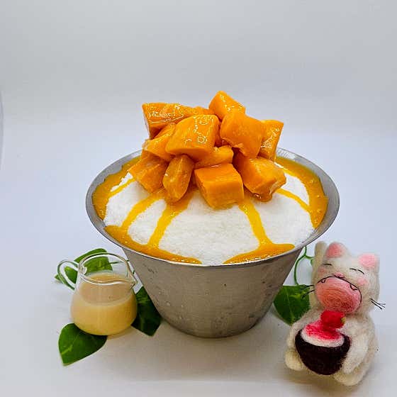망고 빙수 메뉴 사진(네이버)