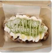 생과일 (샤인머스캣) 크로플 메뉴 사진(네이버)