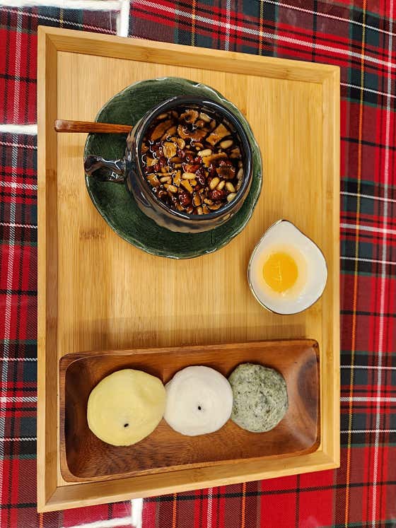 유정 초란 쌍화차 메뉴 사진(네이버)