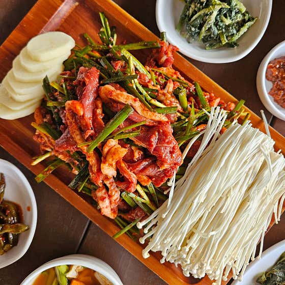 오리주물럭 메뉴 사진(네이버)