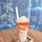 요거트스무디(수제청) 메뉴 사진(네이버)