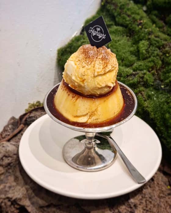 커스터드 푸딩 메뉴 사진(네이버)