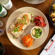 강된장 항정 수육 메뉴 사진(네이버)