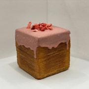 딸기 큐브 페스츄리 메뉴 사진(네이버)