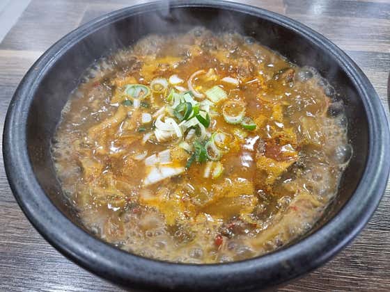 한우우거지탕 메뉴 사진(네이버)