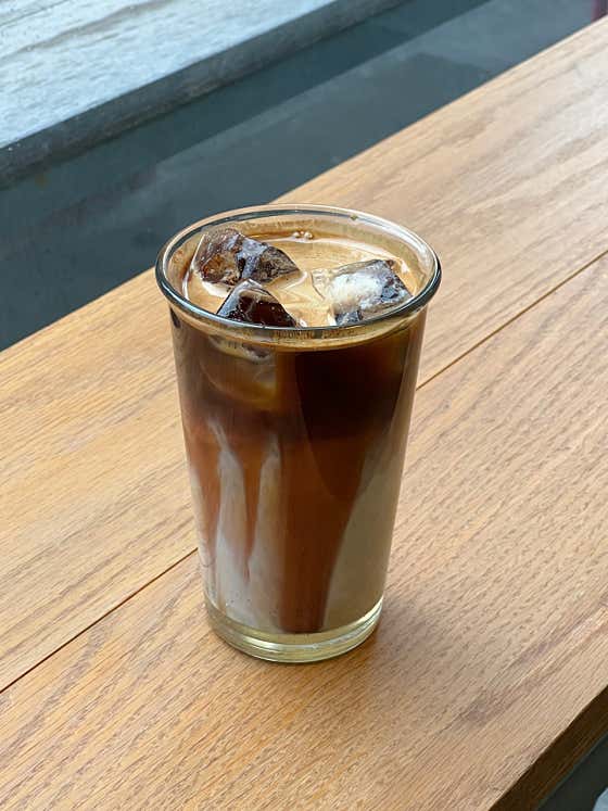 바닐라빈 라떼 메뉴 사진(네이버)