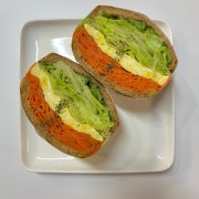 당근라페 샌드위치 메뉴 사진(네이버)