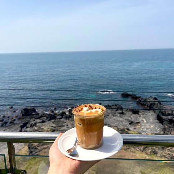 Salt bille latte 메뉴 사진(네이버)