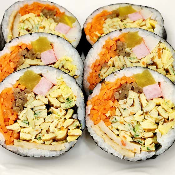 계란김밥 메뉴 사진(네이버)
