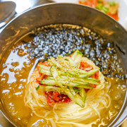 김치말이 물국수 메뉴 사진(네이버)