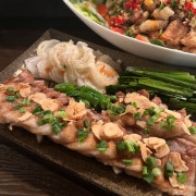 통삼겹 간장 조림 메뉴 사진(네이버)