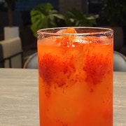 딸기에이드(시즌종료) 메뉴 사진(네이버)