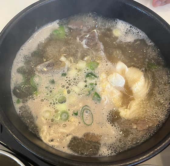 갈비탕 메뉴 사진(네이버)