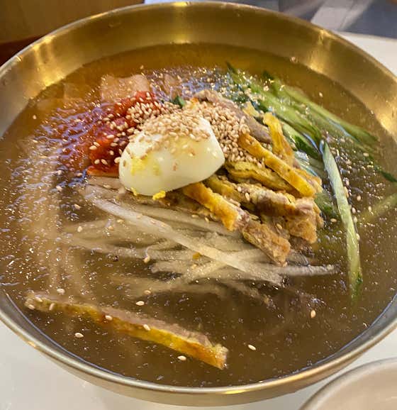 냉면 메뉴 사진(네이버)