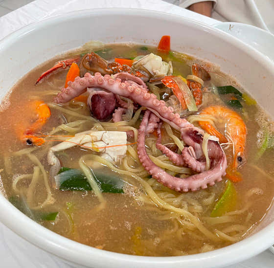 해물칼국수 (1인)(2인이상) 메뉴 사진(네이버)