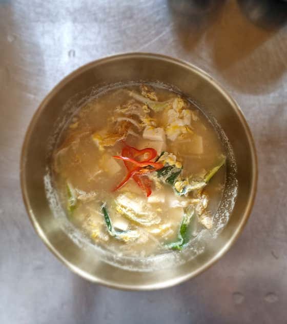 황태해장국 메뉴 사진(네이버)