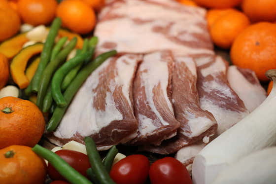 꼬소한 통 등심덧살(150g) 메뉴 사진(네이버)