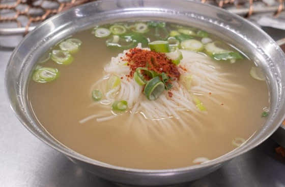 별미국수 메뉴 사진(네이버)