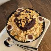 콩가루 팥빙수 메뉴 사진(네이버)