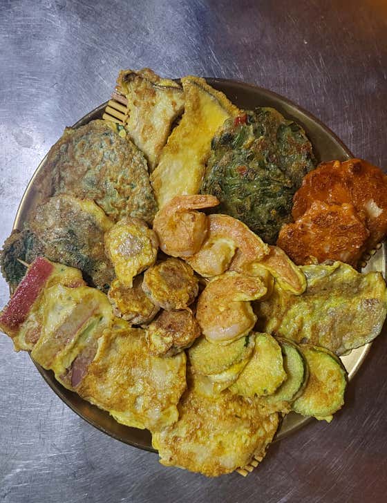 모듬전 메뉴 사진(네이버)