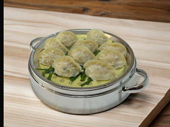 잎새 찐 만두 메뉴 사진(네이버)
