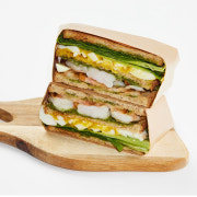 바질새우샌드위치 메뉴 사진(네이버)