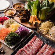 디너 우삼겹 샤브샤브 메뉴 사진(네이버)