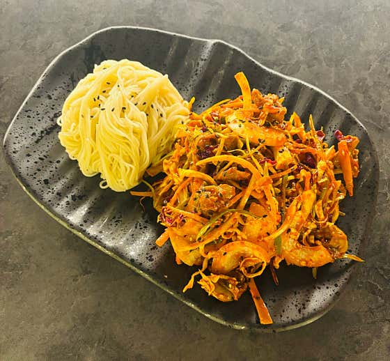 골뱅이무침 메뉴 사진(네이버)