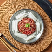 한우 육회 (200g) 메뉴 사진(네이버)