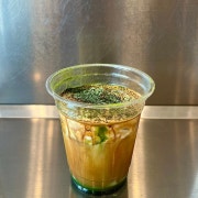 말차 크림 라테 메뉴 사진(네이버)