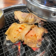 숯불닭갈비 소금구이 메뉴 사진(네이버)