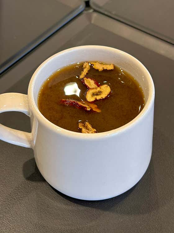 대추차 메뉴 사진(네이버)
