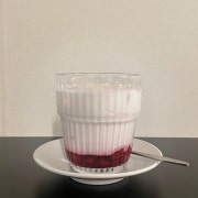 라즈베리 밀크 메뉴 사진(네이버)