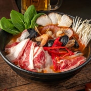 우삼겹 해물 짬뽕탕 메뉴 사진(네이버)