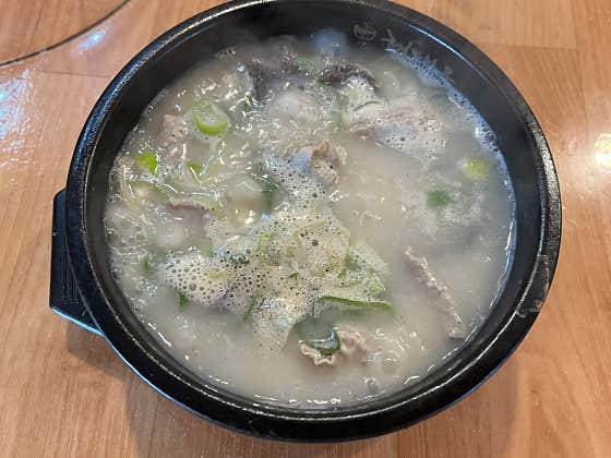 순대내장국밥 메뉴 사진(네이버)