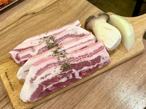 생고기 오겹살 메뉴 사진(네이버)
