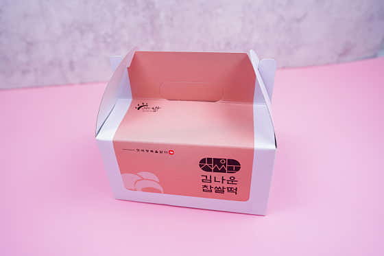 찹쌀떡 6개 메뉴 사진(네이버)