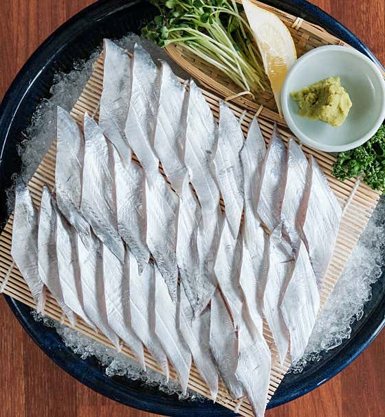 갈치회 메뉴 사진(네이버)