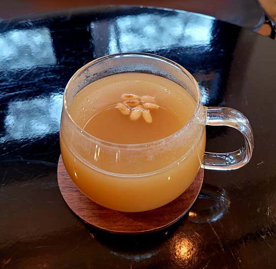 생강차(hot/ice) 메뉴 사진(네이버)