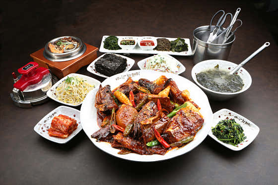 매콤왕코다리조림(소) 메뉴 사진(네이버)