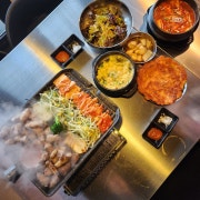 모둠한상 400g 메뉴 사진(네이버)