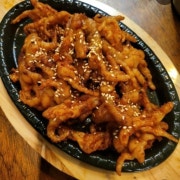 매콤무뼈닭발 메뉴 사진(네이버)
