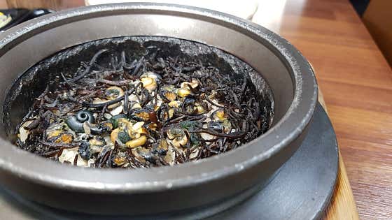 보말톳솥밥 메뉴 사진(네이버)