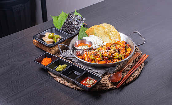 불골뱅이양념구이 메뉴 사진(네이버)