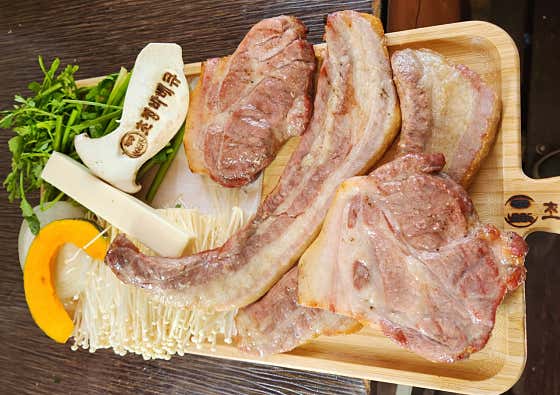 난축맛돈 모듬B세트 메뉴 사진(네이버)